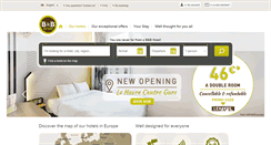 Desktop Screenshot of hotel-bb.com
