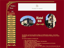 Tablet Screenshot of hotel-bb.de